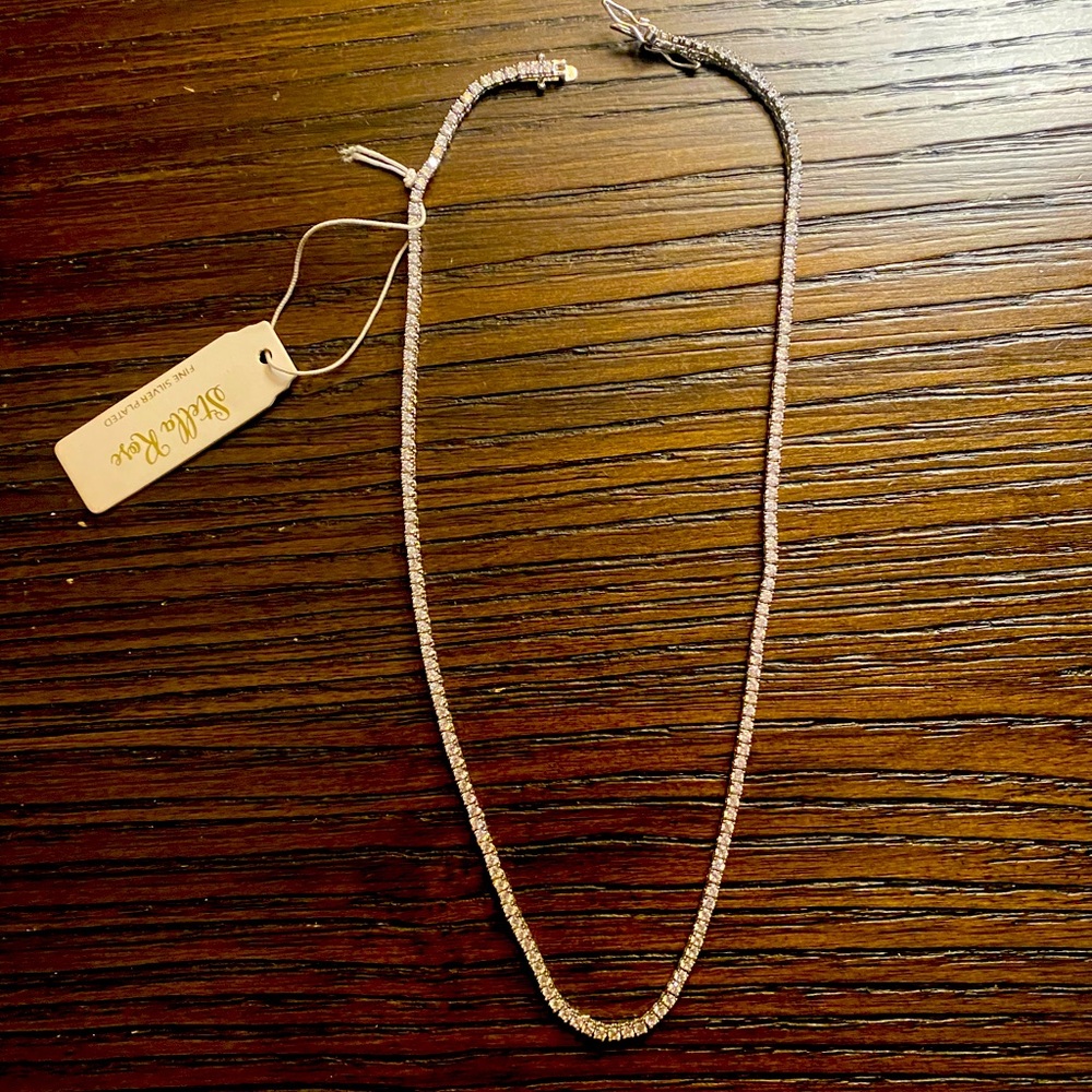 NEW Stella Rose crystal necklace.